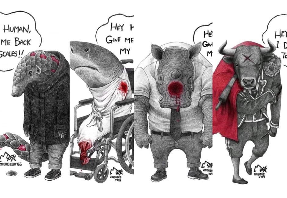 「為什麼要一直強迫我懷孕?」這幾張插畫告訴你人類有多殘忍