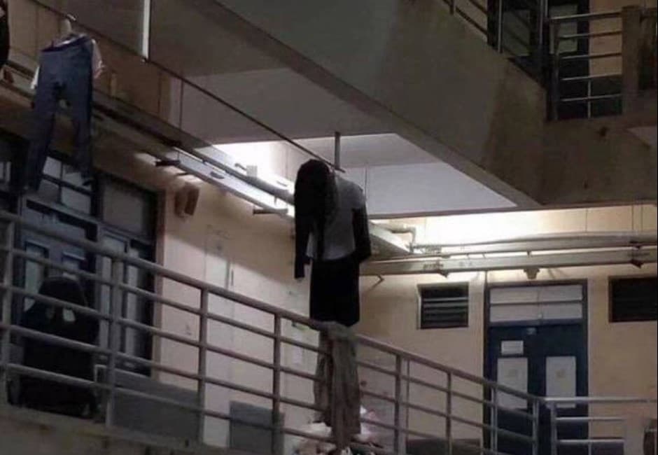 半夜驚見「女屍」嚇壞眾人!真相一出網笑罵:誰准你這樣曬衣服!