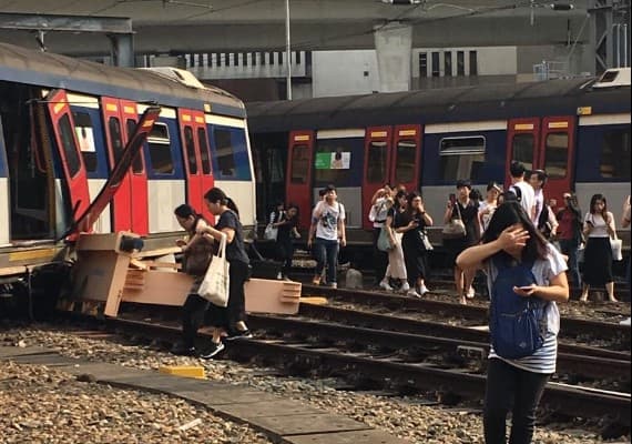港鐵火車出軌,又關黃心穎事?網民留言離晒題?