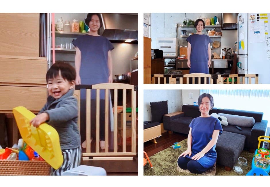 小孩看不到媽就狂哭!老爸特製1:1「冒牌媽媽」效果超驚人