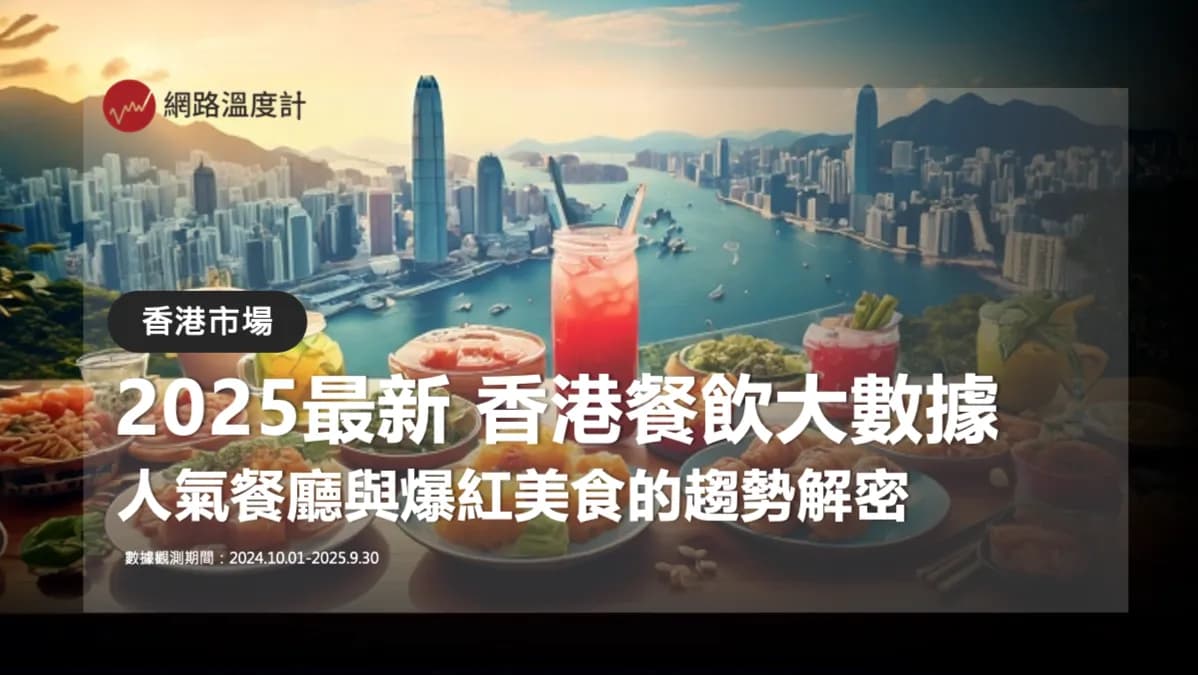 【餐飲熱話】一年逾240萬筆討論揭示港人飲食新趨勢 優惠放題與KOL推薦最吸睛
