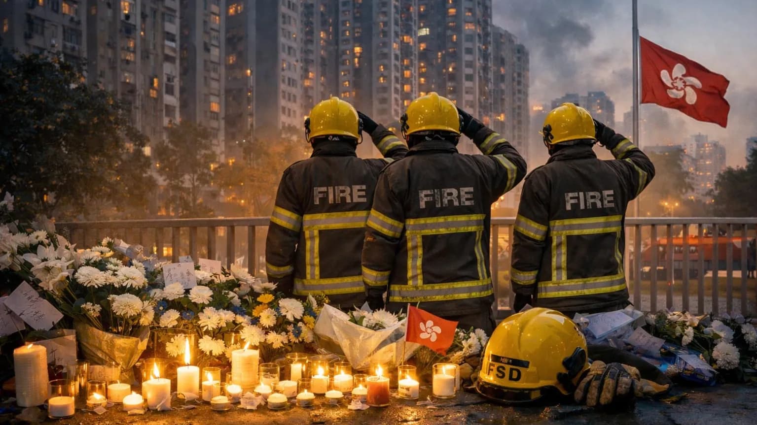 【12/3~12/19 香港熱話】逆行的打火英雄 全港淚別宏福苑殉職消防員何偉豪