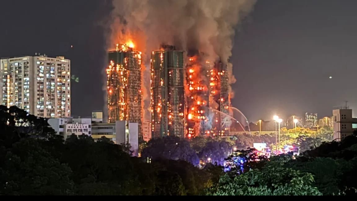 NO.1 大埔宏福苑五級大火