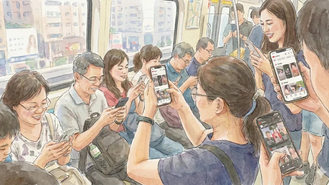 結構性威脅:YouTube與TikTok的注意力黑洞