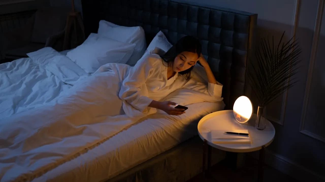 400萬人的「清醒」焦慮 醫師揭露睡前滑手機藍光偷走睡意