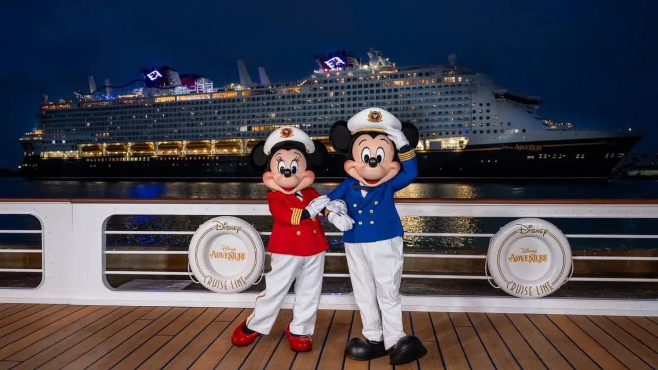 迪士尼郵輪亞洲首航 新加坡航線已啟動