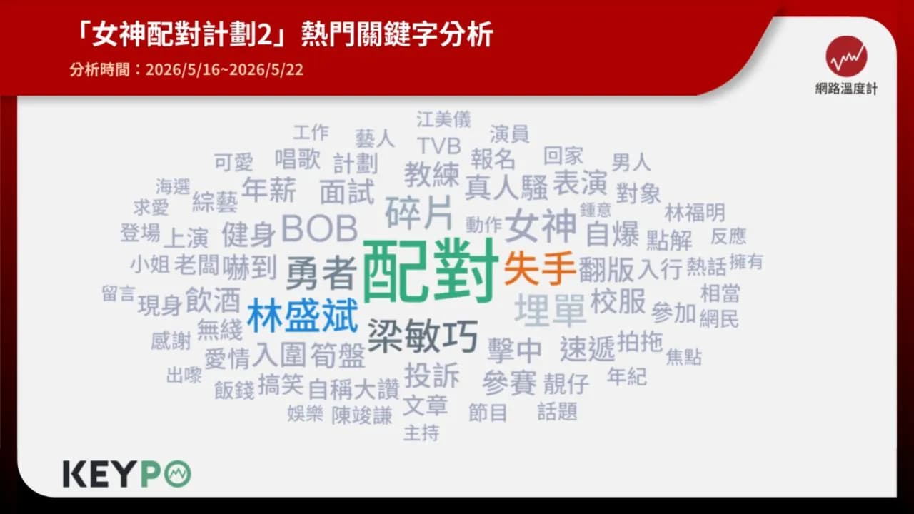 四、林盛斌再任媒人 木板彈起意外搶鏡